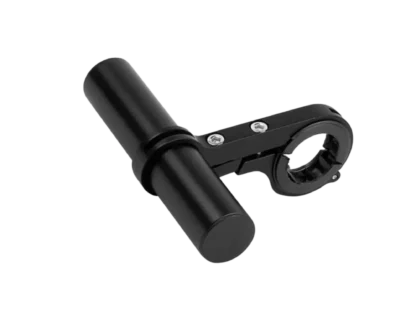 Extension de cintre noire permettant de fixer su votre cintre un écran ANNAD pour kit d'électrification