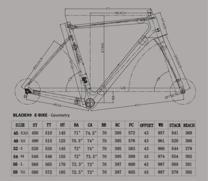 BLADE99 - GRAVEL SRAM RIVAL 420 W/h - Disque – Image 2