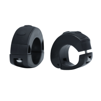 Photo de des deux boutons bluetooth de diamètre 31,8mm ou 22,2mm.